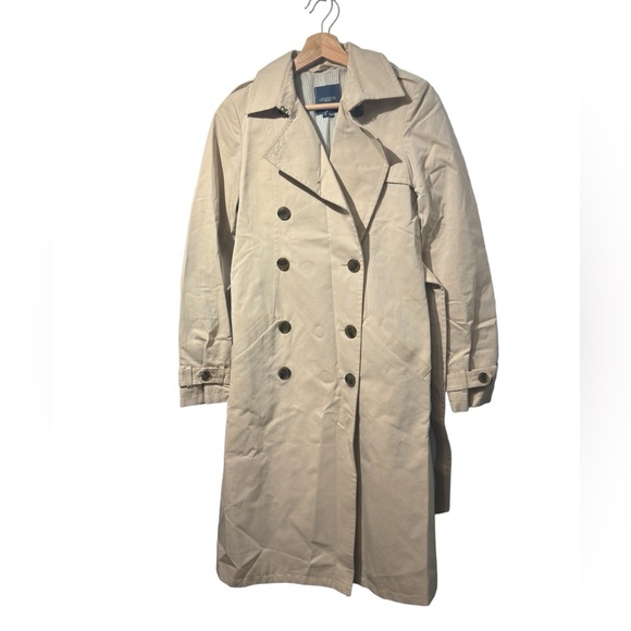 Gryphon New York Cotton Trench Coat Size US S - Picture 5 of 10